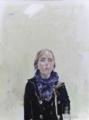 Neonilla Medvedeva - 2 from 10 (s-portrait) - 2009 - oil on canvas - 38 x 25
