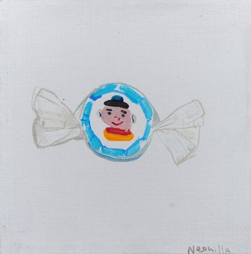 Neonilla Medvedeva - Candy (5 from 10) - 2009 - oil on canvas - 10 x 10