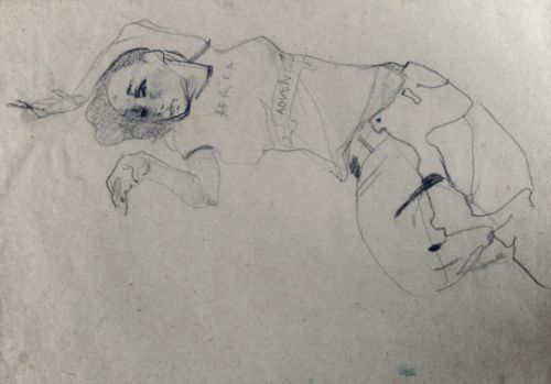 Neonilla Medvedeva - Jamaica - paper, charcoal - A4  21 x 29,10 - 2008