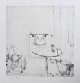 Neonilla Medvedeva - Paris - etching - 20 x 20 - 2009