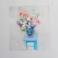 Neonilla Medvedeva - People/Flowers - 2009 - oil on canvas - 45 x 48