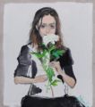 Neonilla Medvedeva - Tonja - 2009 - oil on canvas - 34 x 30 - Collection of Tosha