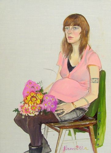 Neonilla Medvedeva - Oxana - 2009 - oil on canvas - 37,5 x 28