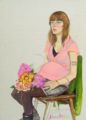 Neonilla Medvedeva - Oxana - 2009 - oil on canvas - 37,5 x 28