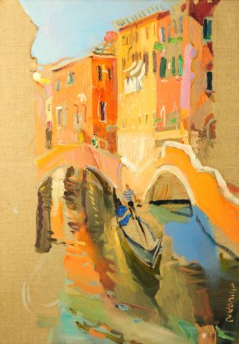 Neonilla Medvedeva - Venice 2 - oil on canvas - 35 x 25 - 2008