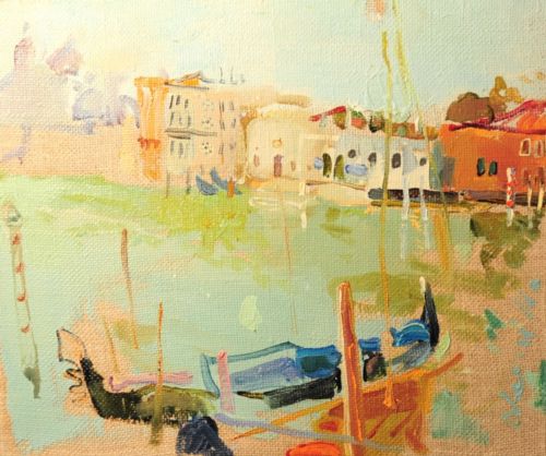 Neonilla Medvedeva - Venice 3 - oil on canvas - 25 x 30 - 2008