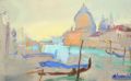 Neonilla Medvedeva - Salute (Venice) - oil on canvas - 24 x 37 - 2008