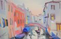 Neonilla Medvedeva - Venice in the evening 2 - oil on canvas - 20 x 30 - 2008