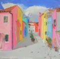 Neonilla Medvedeva - Burano 2 - oil on canvas - 49 x 50 - 2010