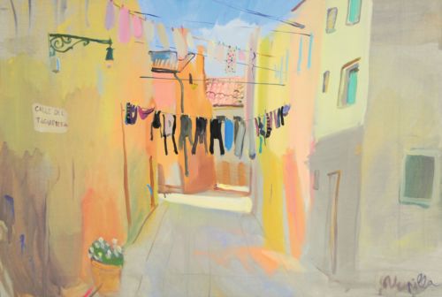 Neonilla Medvedeva - Venice - oil on canvas - 48 x 67  - 2010